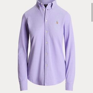 Ralph Lauren Men's Lavender Button Down Shirt